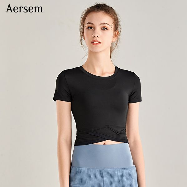 aersem yoga sport shirt women fitness vest navel quick dry jogger workout blouse tight running sport shirts breathable 2020, White;red
aersem yoga sport shirt women fitness vest navel quick dry jogger workout blouse tight running sport shirts breathable 2020, White;red