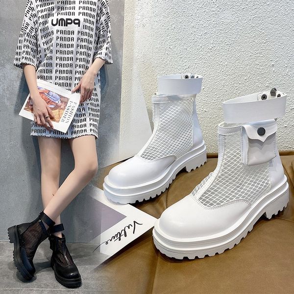 summer boots women's thin 2020 fashion thin short boots hollow mesh breathable fashion shoes, Black
summer boots women's thin 2020 fashion thin short boots hollow mesh breathable fashion shoes, Black