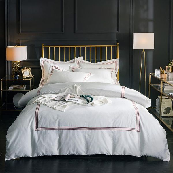 bedding sets 42 cotton embroidery white color luxury el king duvet cover brown silver bed sheet set pillowcases
bedding sets 42 cotton embroidery white color luxury el king duvet cover brown silver bed sheet set pillowcases