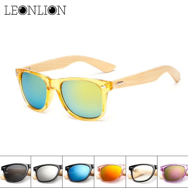 leonlion 2020 vintage bamboo frame sunglasses women brand designer classic metal sun glasses outdoor wooden legs, White;black
leonlion 2020 vintage bamboo frame sunglasses women brand designer classic metal sun glasses outdoor wooden legs, White;black
