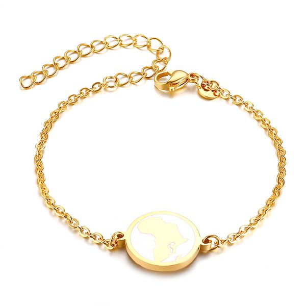 creative design african map bracelet gold stainless steel travel souvenir adjustable women friends bangles jewelry gifts, Golden;silver
creative design african map bracelet gold stainless steel travel souvenir adjustable women friends bangles jewelry gifts, Golden;silver