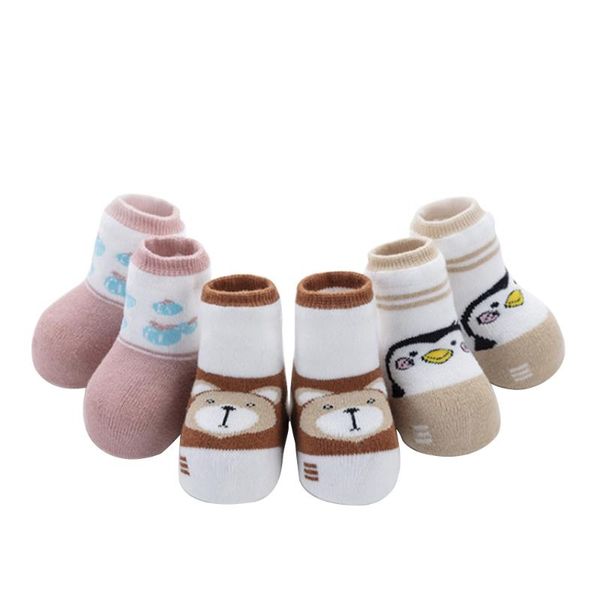 3pairs /lot 0-3 years baby christmas socks cartoon animal 3 pairs indoor cotton thick loose mouth autumn floor sock soft, Pink;yellow
3pairs /lot 0-3 years baby christmas socks cartoon animal 3 pairs indoor cotton thick loose mouth autumn floor sock soft, Pink;yellow
