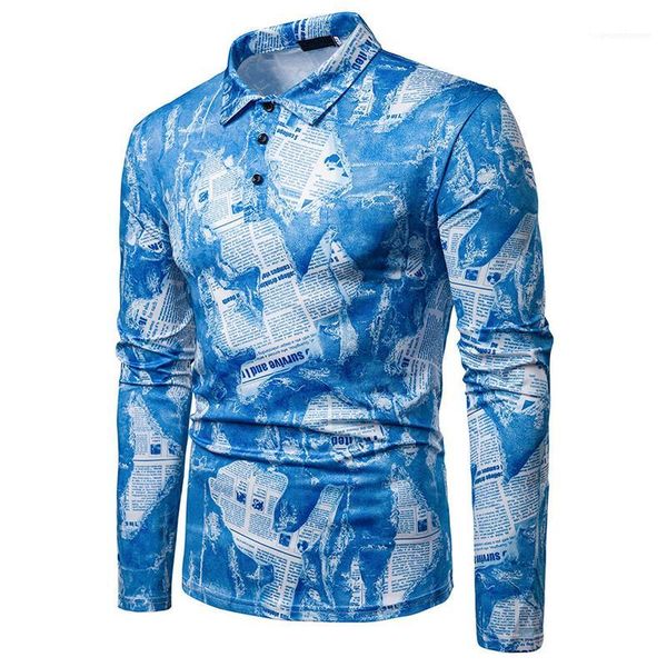 мужская весна мужской ткань конструктор мужская с длинным рукавом slim fit polos мода газета печатные повседневный tops, White;black
мужская весна мужской ткань конструктор мужская с длинным рукавом slim fit polos мода газета печатные повседневный tops, White;black