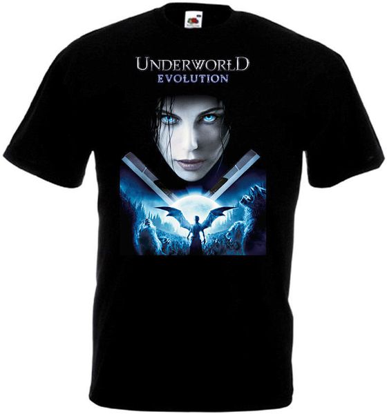 underworld evolution v1 t shirt black movie poster all sizes s-3xl sleeves cotton t-shirt fashion interesting