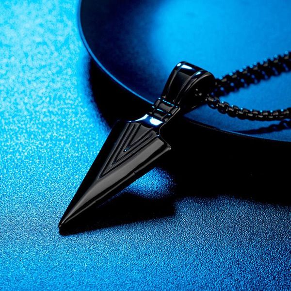2020 vintage hip-hop spearhead pendant necklace titanium steel pendant necklace all match male female jewelry, Silver
2020 vintage hip-hop spearhead pendant necklace titanium steel pendant necklace all match male female jewelry, Silver