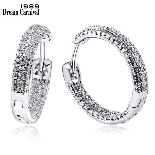 dreamcarnival 1989 new arrivals amazing price luxury hoop earrings for women sparkling white cubic zirconia femme aretes se24112 200924, Golden;silver
dreamcarnival 1989 new arrivals amazing price luxury hoop earrings for women sparkling white cubic zirconia femme aretes se24112 200924, Golden;silver