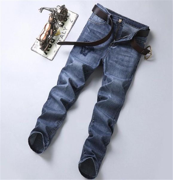 summer thin men's jeans korean fashion slim fit elastic feet elastic casual versatile men's pants men's casual trousers, Blue
summer thin men's jeans korean fashion slim fit elastic feet elastic casual versatile men's pants men's casual trousers, Blue