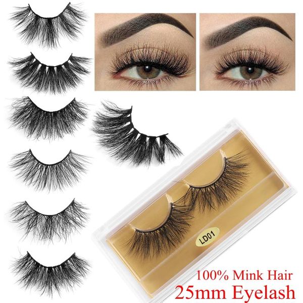 1pair 25mm soft handmade 100% 3d mink hair fluffy false eyelashes natural thick lashes reusable extension eyelash beauty tools
1pair 25mm soft handmade 100% 3d mink hair fluffy false eyelashes natural thick lashes reusable extension eyelash beauty tools