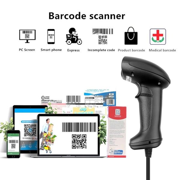 usb wired barcode scanner handhold qr code reader laser pdf 417 bar code scanner for inventory terminal pc shopping
usb wired barcode scanner handhold qr code reader laser pdf 417 bar code scanner for inventory terminal pc shopping