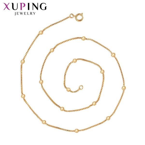 chains xuping rose gold-color plated long necklace elegant style for women jewelry pretty family little gifts 45977, Silver
chains xuping rose gold-color plated long necklace elegant style for women jewelry pretty family little gifts 45977, Silver