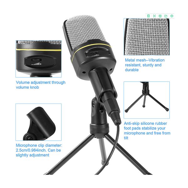 condenser microphone set black high-definition vocal recording equipment adjustable button microphone recording equipment
condenser microphone set black high-definition vocal recording equipment adjustable button microphone recording equipment