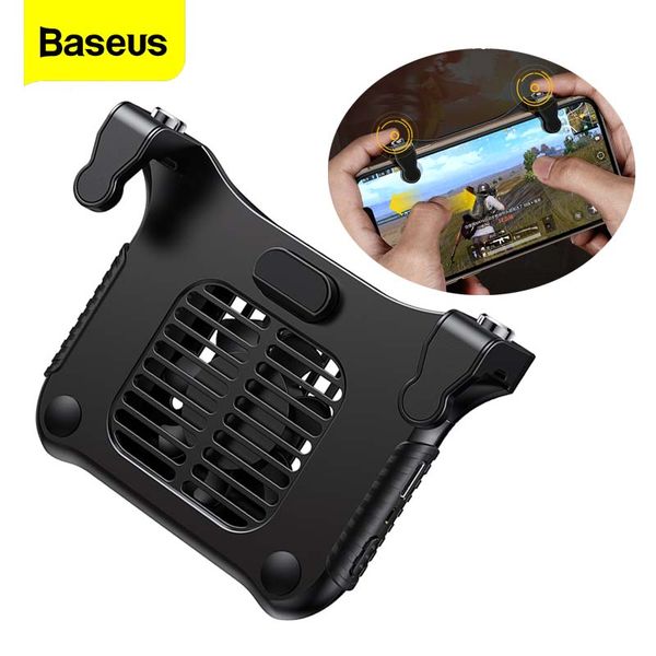 baseus gamepad joystick gaming trigger fire button handle for pubg andriod ios mobile phone game shooter controller & cooler fan
baseus gamepad joystick gaming trigger fire button handle for pubg andriod ios mobile phone game shooter controller & cooler fan