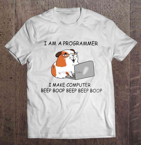 men t shirt i am a programmer i make computer beep boop beep beep boop hamster version women t-shirt
men t shirt i am a programmer i make computer beep boop beep beep boop hamster version women t-shirt