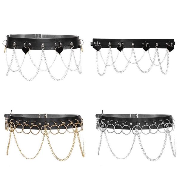 женская мода черный поддельный кожа sexy harness талии caged ремни с металлической цепью кисточками punk gothic rave party аксессуары, Black;brown
женская мода черный поддельный кожа sexy harness талии caged ремни с металлической цепью кисточками punk gothic rave party аксессуары, Black;brown