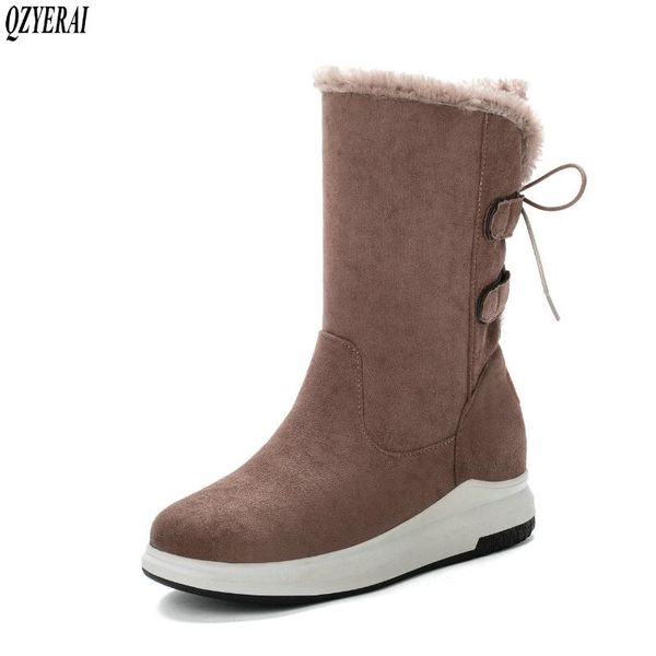 qzyerai 2020 new winter snow boots leather ladies snow boots leather suede warm winter ladies shoes size 34-43, Black
qzyerai 2020 new winter snow boots leather ladies snow boots leather suede warm winter ladies shoes size 34-43, Black