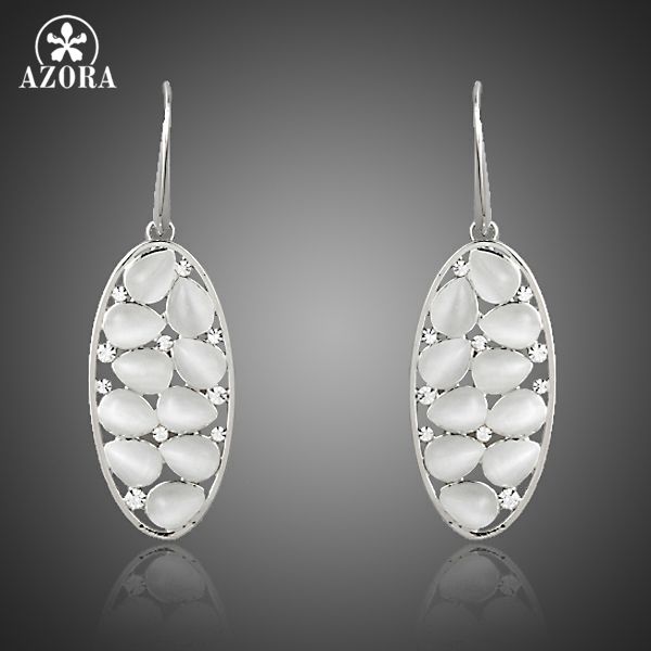 dangle & chandelier azora gorgeous party jewelry with 10pcs pear cut opal austrian crystal drop earrings te0248, Silver
dangle & chandelier azora gorgeous party jewelry with 10pcs pear cut opal austrian crystal drop earrings te0248, Silver