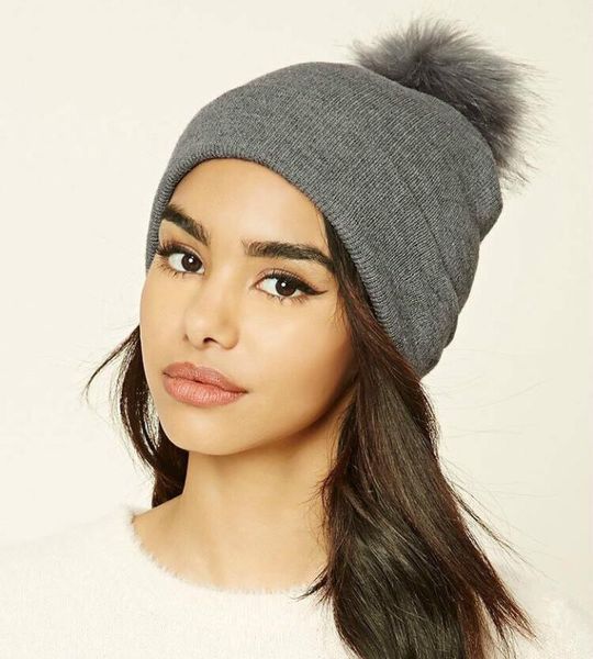 beanie/skull caps women's fur ball slouch beanie cap oversize knit baggy hat ski winter, Blue;gray
beanie/skull caps women's fur ball slouch beanie cap oversize knit baggy hat ski winter, Blue;gray
