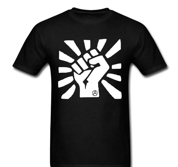 fist anarchy government fight win war revolution anonymous change shirt t-shirt 100% cotton straight o-neck short sleeve
fist anarchy government fight win war revolution anonymous change shirt t-shirt 100% cotton straight o-neck short sleeve