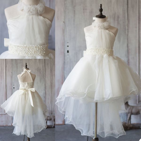 2020 new trend flower girls dresses halter beads sash pageant dress for girls custom made hi lo kids birthday gowns, White;blue
2020 new trend flower girls dresses halter beads sash pageant dress for girls custom made hi lo kids birthday gowns, White;blue