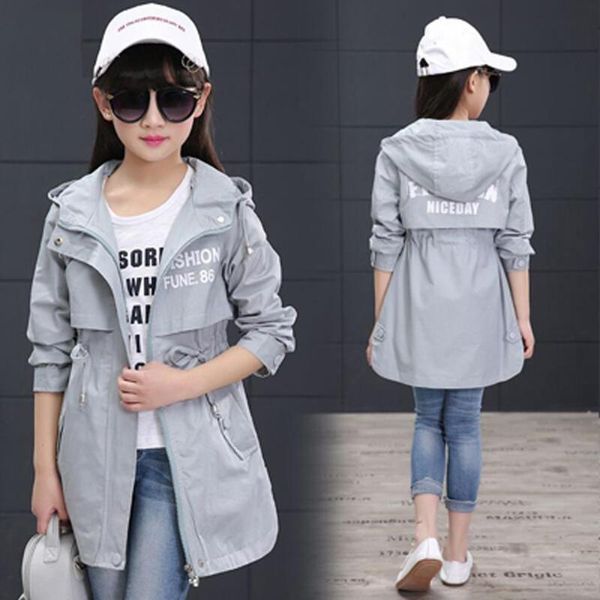 jackets spring girl's coat teenager windbreaker kids long jacket autumn hooded outerwear children's clothes outfits 4-13 years, Blue;gray
jackets spring girl's coat teenager windbreaker kids long jacket autumn hooded outerwear children's clothes outfits 4-13 years, Blue;gray