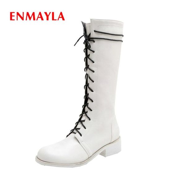 anmairon 2020 pu lace-up knee high boots round toe winter women shoes high heel boots basic short plush women size 34-43, Black
anmairon 2020 pu lace-up knee high boots round toe winter women shoes high heel boots basic short plush women size 34-43, Black