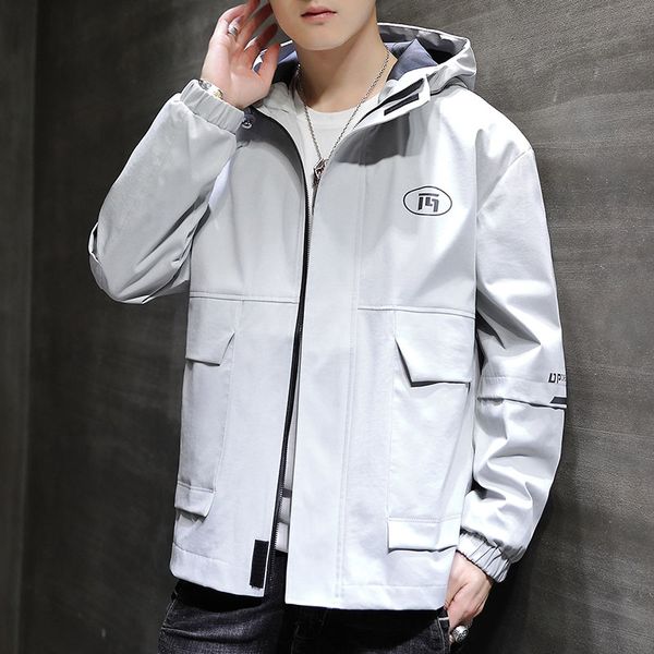 autumn and winter new casual jacket korean trend handsome new hooded jacket jacket, Black;brown
autumn and winter new casual jacket korean trend handsome new hooded jacket jacket, Black;brown