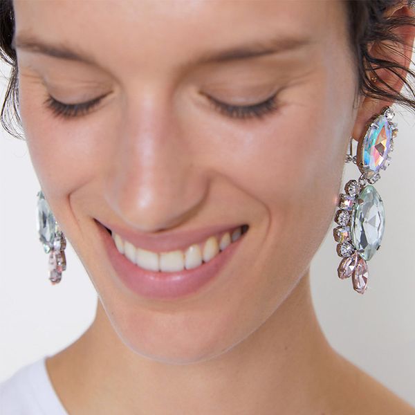 luxury shiny crystal drop earrings for women fashion statement elegant vintage jewelry 2020 new colorful large rhinestone earing, Silver
luxury shiny crystal drop earrings for women fashion statement elegant vintage jewelry 2020 new colorful large rhinestone earing, Silver