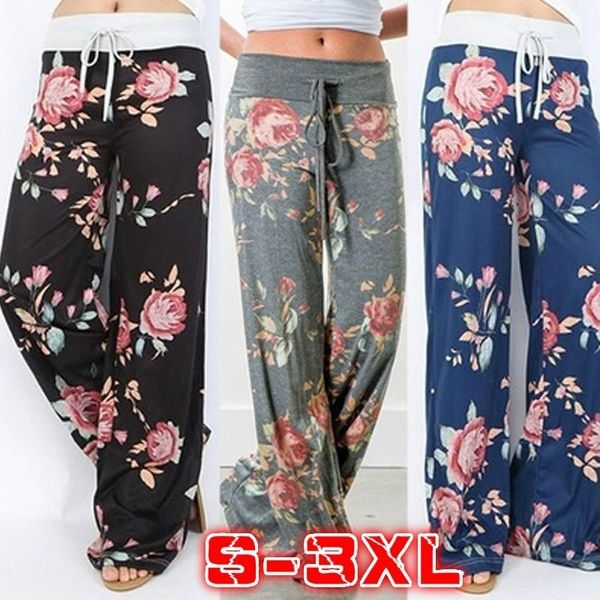 leggings women wide leg yoga pants mid waisted fashion print casual floral loose trousers plus size womens clothes 3xl, White
leggings women wide leg yoga pants mid waisted fashion print casual floral loose trousers plus size womens clothes 3xl, White