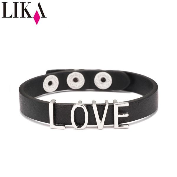 charm bracelets lika 2021 simple love letter leather for women wrap & bangles jewelry gift, Golden;silver
charm bracelets lika 2021 simple love letter leather for women wrap & bangles jewelry gift, Golden;silver
