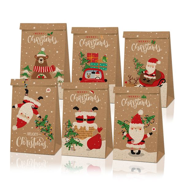 12pcs/lot christmas gift packaging bags craft paper apples candy case party gift xmas santa snowman hand bag wrapped package decorations
12pcs/lot christmas gift packaging bags craft paper apples candy case party gift xmas santa snowman hand bag wrapped package decorations
