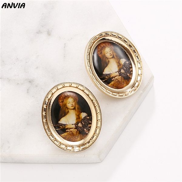 stud brown alloy earrings goddess queen gothic boho style jewelry for women girls cameo micromosaic beaut bijoux party gifts, Golden;silver
stud brown alloy earrings goddess queen gothic boho style jewelry for women girls cameo micromosaic beaut bijoux party gifts, Golden;silver