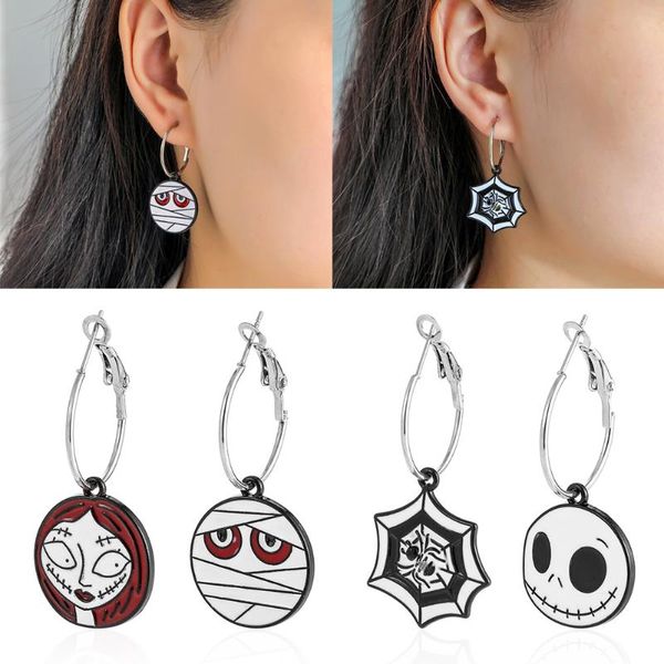 2020 stylish spider web hoops earrings witch mummy asymmetric earrings women halloween gothic street style jewelry, Golden;silver
2020 stylish spider web hoops earrings witch mummy asymmetric earrings women halloween gothic street style jewelry, Golden;silver