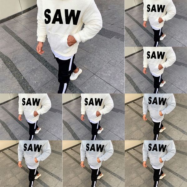 2020 autumn and winter new saw printed men's solid color production 2020 autumn and winter new saw printed men's solid color hoodi, Black
2020 autumn and winter new saw printed men's solid color production 2020 autumn and winter new saw printed men's solid color hoodi, Black