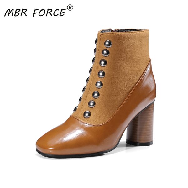 mbr force 2020 fashion cool ankel boots women rivet punk female platform boots high heels pu women botas mujer plus size, Black
mbr force 2020 fashion cool ankel boots women rivet punk female platform boots high heels pu women botas mujer plus size, Black