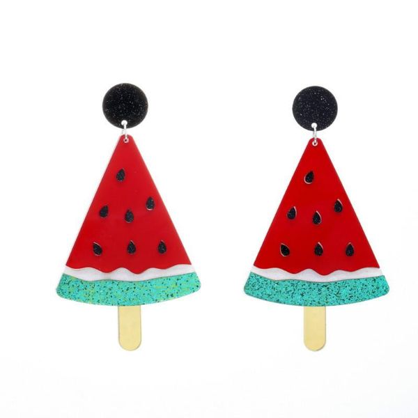 new acrylic summer fruit big pendant watermelon earrings for women cute romantic long popsicle cream earring jewelry, Silver
new acrylic summer fruit big pendant watermelon earrings for women cute romantic long popsicle cream earring jewelry, Silver