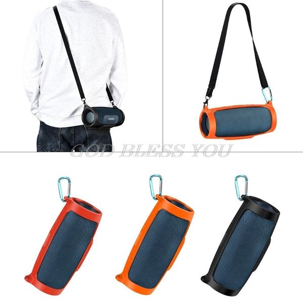 silicone case cover skin with strap carabiner for charge 4 portable wireless bluetooth speaker drop shipping
silicone case cover skin with strap carabiner for charge 4 portable wireless bluetooth speaker drop shipping