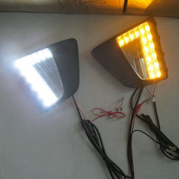1 пара led drl для creta ix25 2014 2020 2020 светодиодные фары дневного света тумана drl с сигнальной лампой желтый поворотный
1 пара led drl для creta ix25 2014 2020 2020 светодиодные фары дневного света тумана drl с сигнальной лампой желтый поворотный