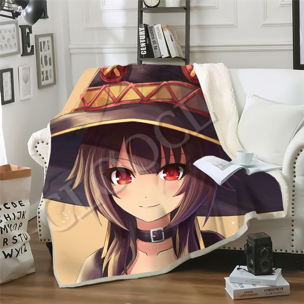 factory wholesale animes megumin konosuba blanket 3d print double layer casual sofa youth bedding throw blankets
factory wholesale animes megumin konosuba blanket 3d print double layer casual sofa youth bedding throw blankets