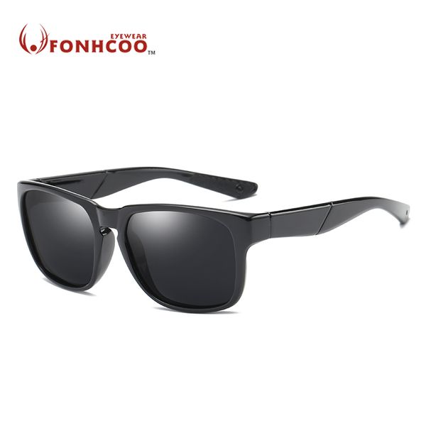 sunglasses fonhcoo men retro vintage brand designer women square polarized glasses driver uv rays, White;black
sunglasses fonhcoo men retro vintage brand designer women square polarized glasses driver uv rays, White;black