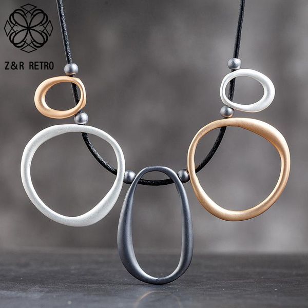 vintage irregular circles chokers necklaces women's pendants statement fashion suspension jewelry female decoration accessories, Silver
vintage irregular circles chokers necklaces women's pendants statement fashion suspension jewelry female decoration accessories, Silver