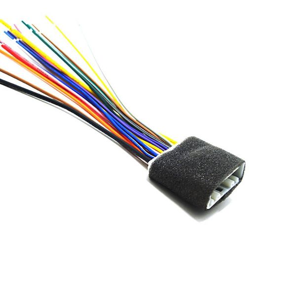 aftermarket wiring harness receiver oem factory adapter plug car audio stereo connect 20 pin 
aftermarket wiring harness receiver oem factory adapter plug car audio stereo connect 20 pin