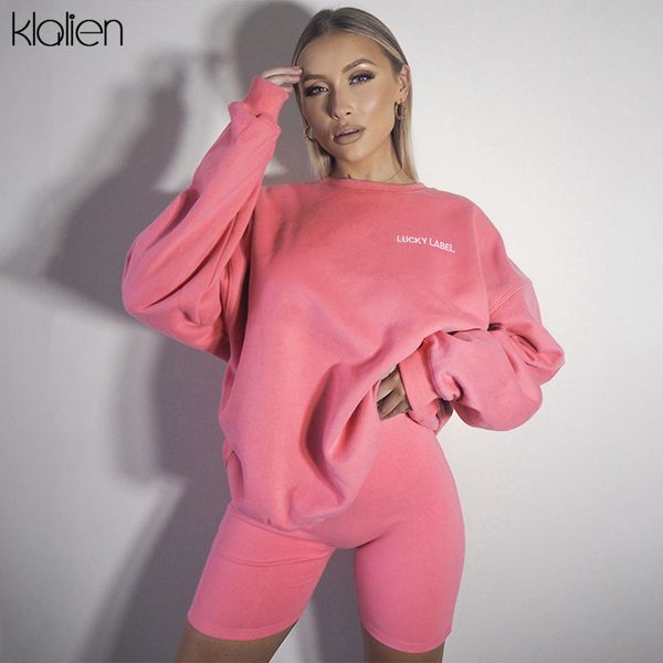klalien осень зима повседневной улица толстовка и шорты два piece set женщины моды письмо твердого сыпучий офис lady simple outfit x0923, Gray
klalien осень зима повседневной улица толстовка и шорты два piece set женщины моды письмо твердого сыпучий офис lady simple outfit x0923, Gray
