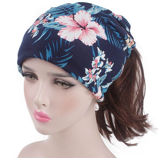 women muslim stretching printing turban bandanas headwear chemo hat hood hair 2020 new fashion, Blue;gray
women muslim stretching printing turban bandanas headwear chemo hat hood hair 2020 new fashion, Blue;gray