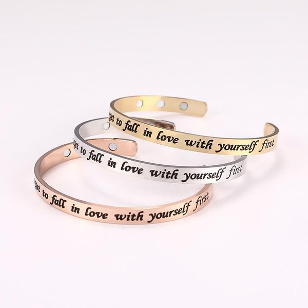 cazador darling don t forget to fall in love with yourself first word magnetic bracelet for women male health gift, Black
cazador darling don t forget to fall in love with yourself first word magnetic bracelet for women male health gift, Black