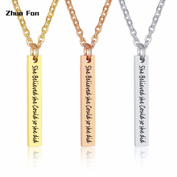 chains 2021 original design simple titanium steel she believe could so did inspirational chicken soup pendant for women, Silver
chains 2021 original design simple titanium steel she believe could so did inspirational chicken soup pendant for women, Silver