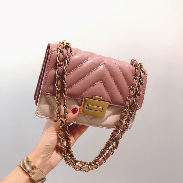 2020 fashing women shoulder bag new design mini panelle square bag