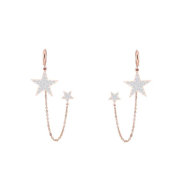 cz zircon star earrings for women rose gold silvery stainless steel stud earring for female ear jewelry gifts 2020 new, Golden;silver
cz zircon star earrings for women rose gold silvery stainless steel stud earring for female ear jewelry gifts 2020 new, Golden;silver