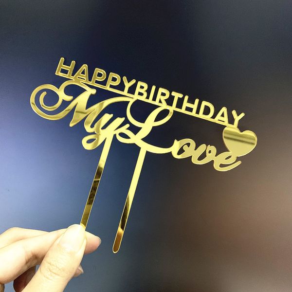 new happy birthday my love acrylic cake er gold heart cake er for lover birthday party decorations baby shower
new happy birthday my love acrylic cake er gold heart cake er for lover birthday party decorations baby shower