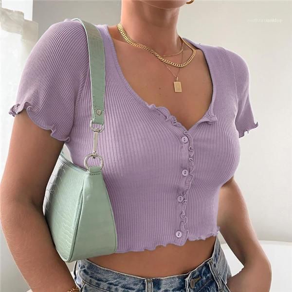 short sleeve tshirt spring pullover crop tees solid tees t-shirts women 2020 summer women knitted cotton, White
short sleeve tshirt spring pullover crop tees solid tees t-shirts women 2020 summer women knitted cotton, White