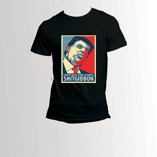 shitgibbon swag black t-shirt men's tee